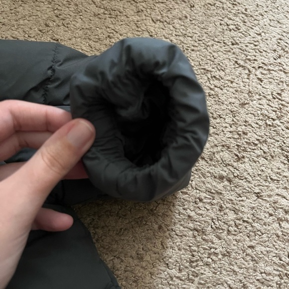 Gerry Weber Gray Puffer Jacket with Orange Accents - Picture 8 of 8